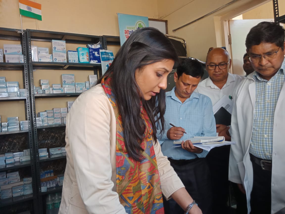 मिशन निदेशक NHM स्वाति एस भदौरिया ने किया नैनीताल जनपद का दौरा, कई स्वास्थ्य इकाइयों का किया औचक निरीक्षण