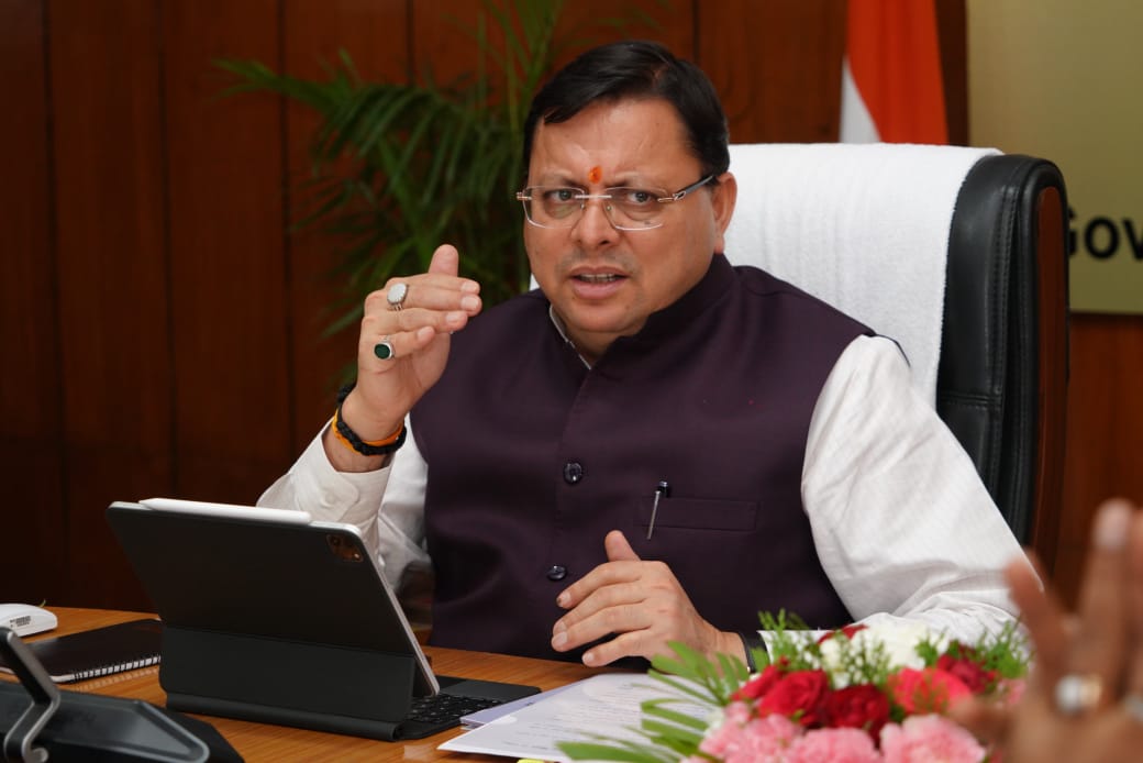 CM धामी ने आज सचिवालय में ग्राम्य विकास विभाग की समीक्षा की