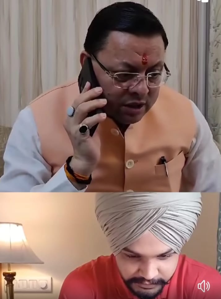 ओलंपिक मेडलिस्ट सरबजोत से सीएम धामी ने की बात, शानदार उपलब्धि की दी बधाई
