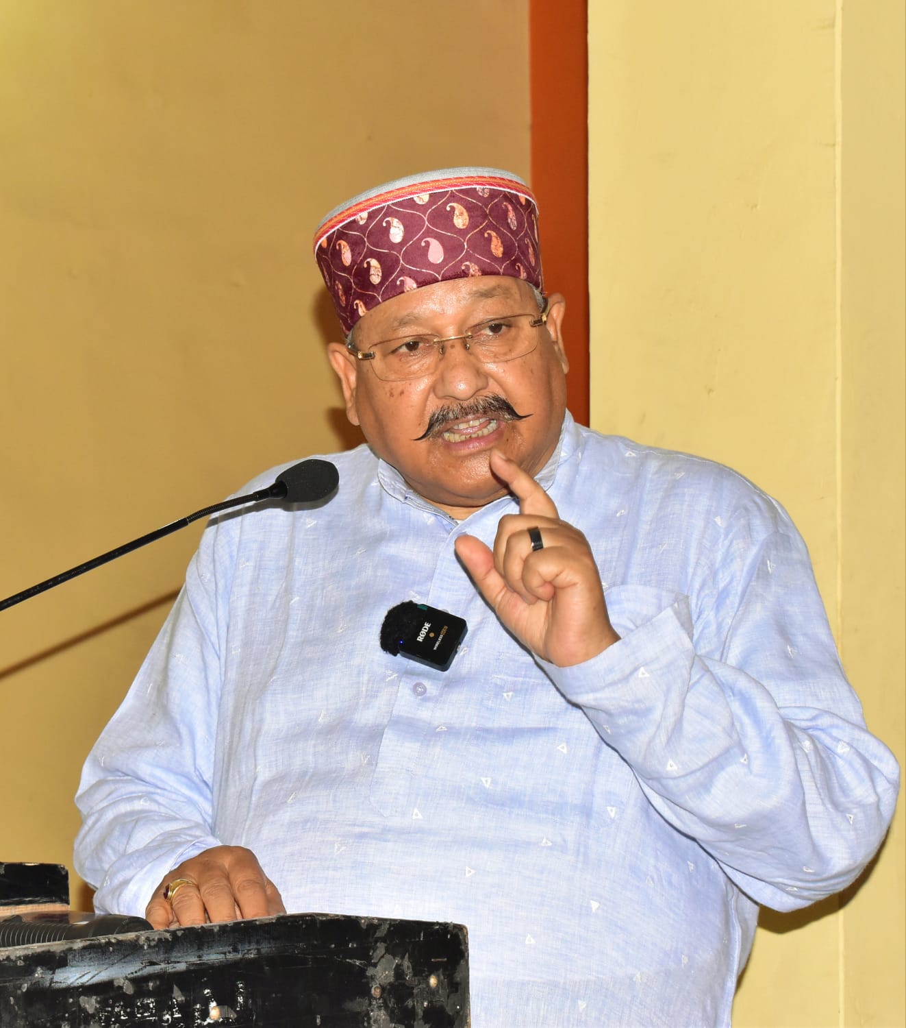 महाराज ने भाजपा के सदस्यता महा अभियान में किया प्रतिभा