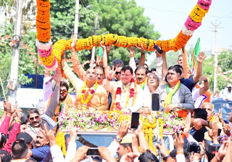 हरियाणा की जनता भाजपा सरकार की विकासोन्मुखी नीतियों पर मुहर लगाएगी -धामी