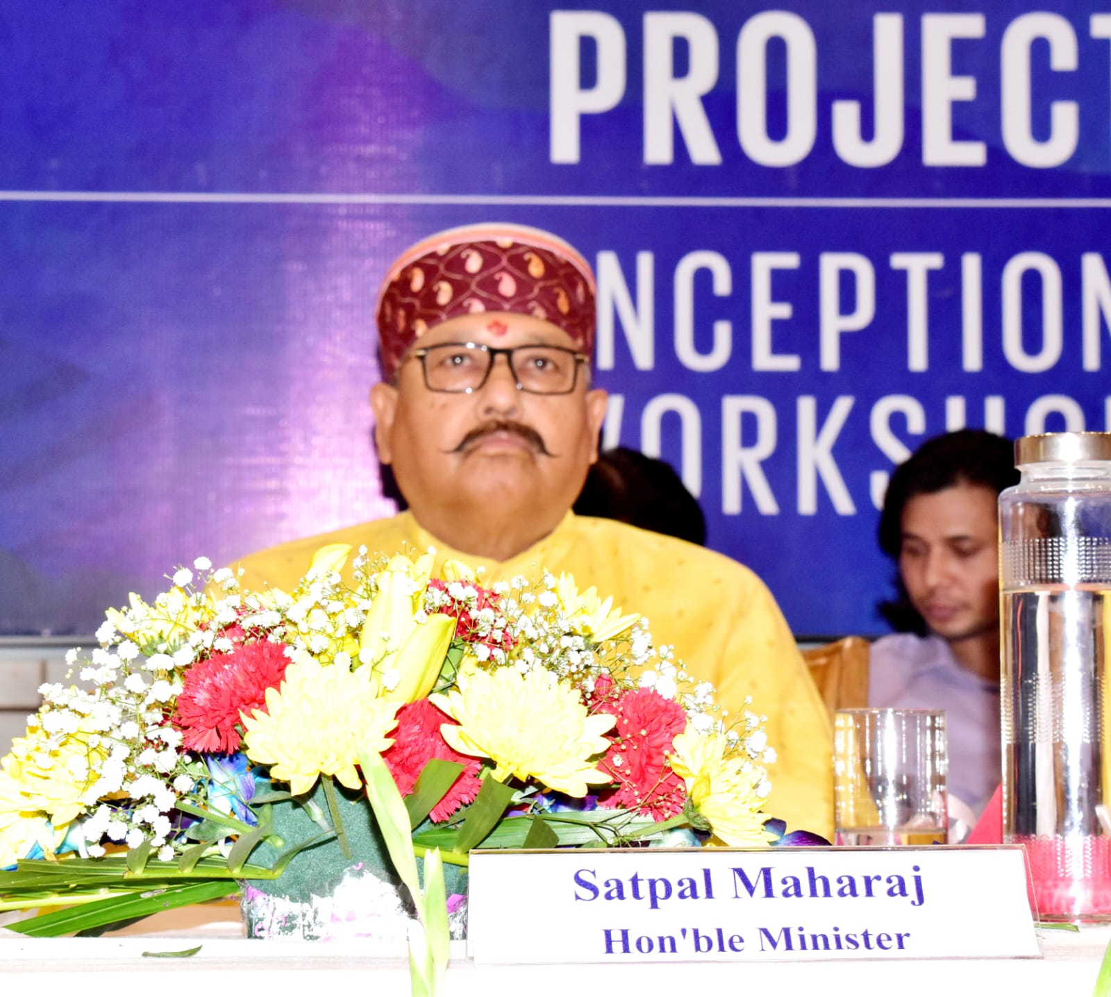 जल स्रोतों में जल उपलब्धता के लिए “स्प्रिंगशैड मैनेजमेन्ट प्लान” के तहत होगा कार्य: महाराज