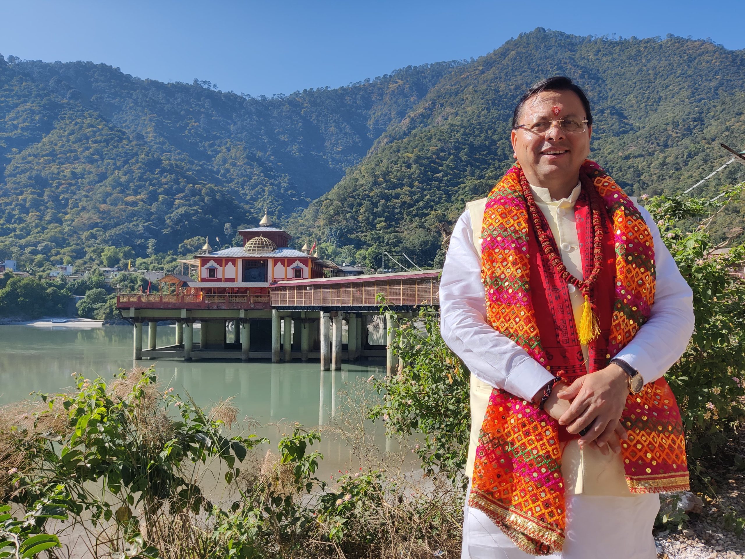 CM धामी ने माँ धारी देवी मंदिर में पूजा-अर्चना की
