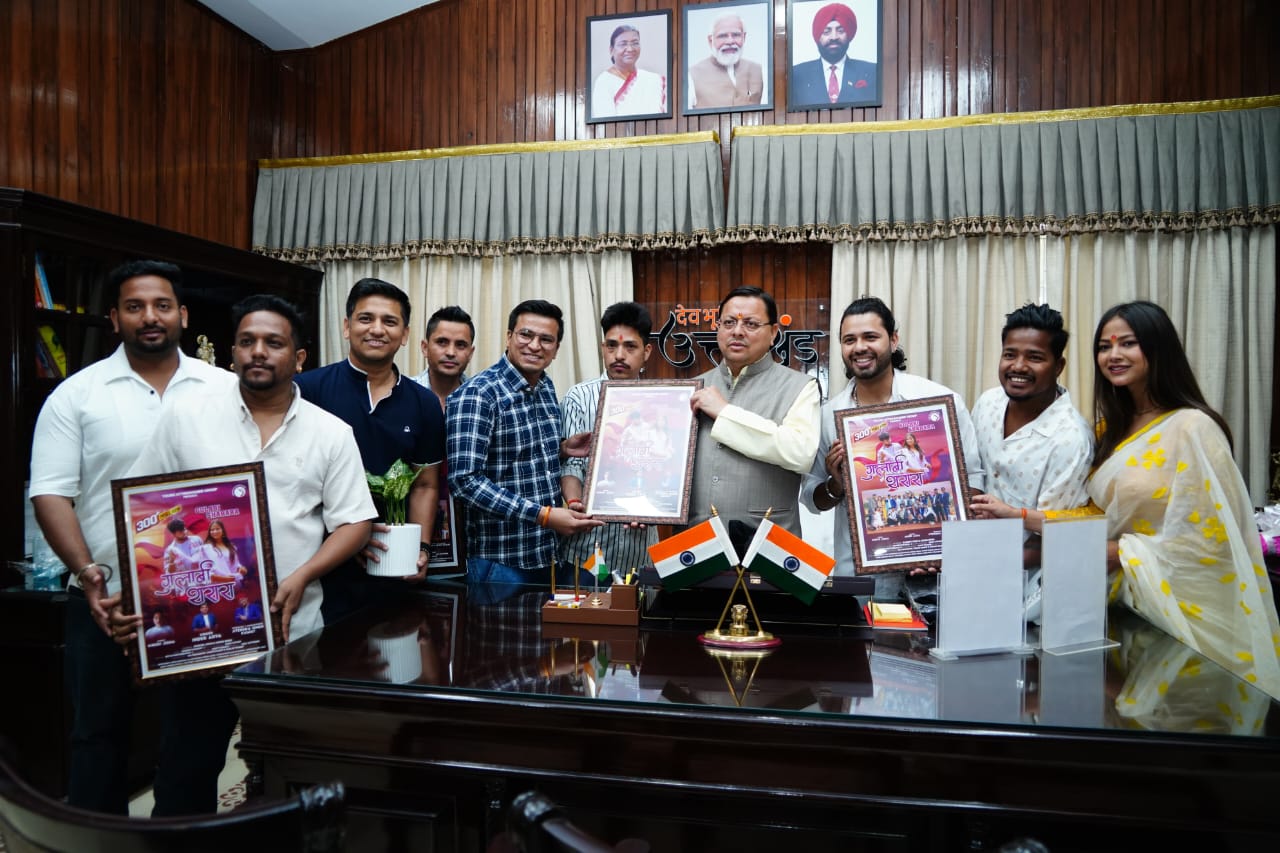CM धामी से मुख्यमंत्री आवास में यंग उत्तराखण्ड के सदस्यों ने भेंट की