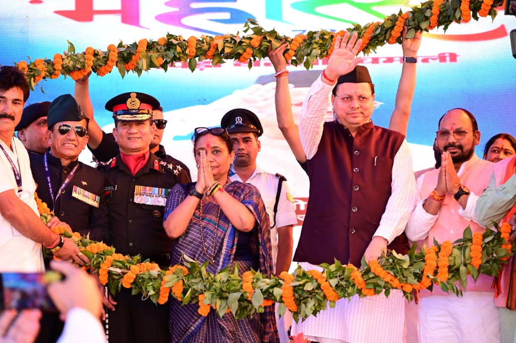 थराली में शौर्य महोत्सव का शुभारंभ; सीएम ने शहीदों को दी श्रद्धांजलि, तिरंगा यात्रा में हुए शामिल