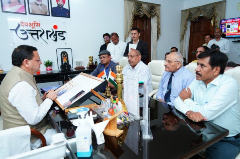 मुख्यमंत्री धामी से भेंट कर बीआईएस प्रतिनिधिमंडल ने उत्तराखंड में मानकीकरण से जुड़ी प्रमुख पहलुओं पर की चर्चा