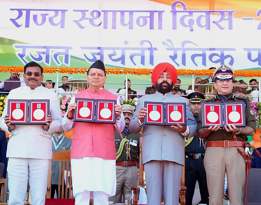 राज्य स्थापना दिवस पर बोले राज्यपाल- 25 साल में उत्तराखंड ने बदली विकास की तस्वीर