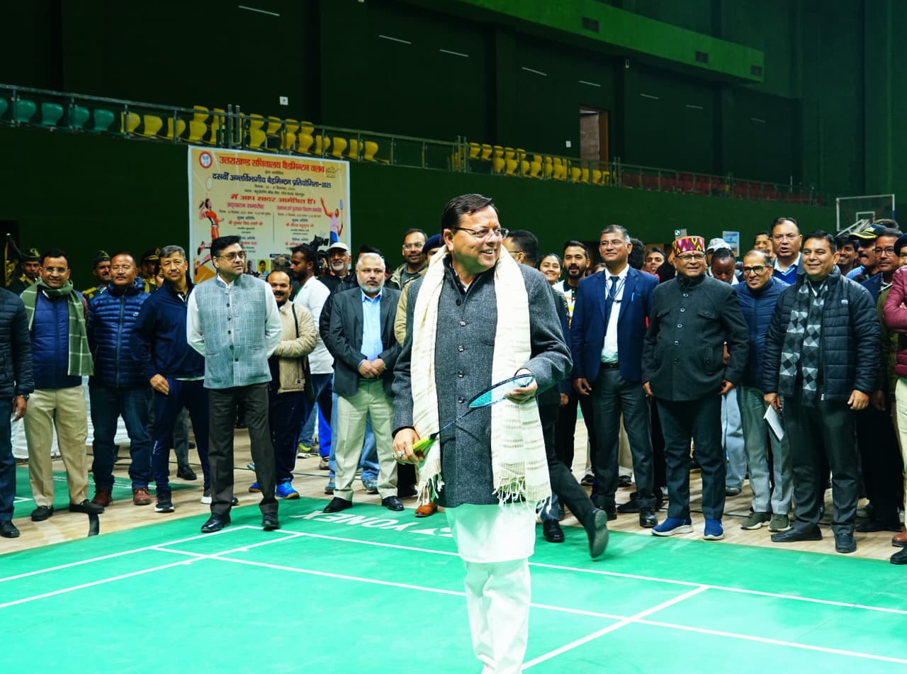 खेलों से अनुशासन, स्वास्थ्य और तनावमुक्त जीवन: मुख्यमंत्री धामी