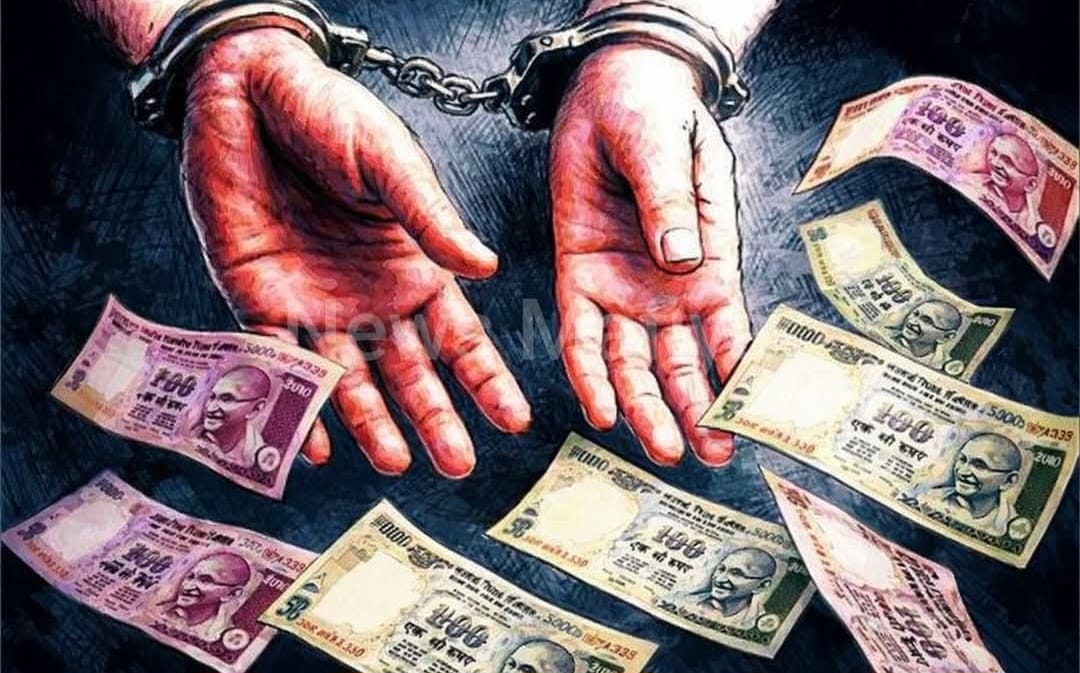 रिश्वत लेते रंगे हाथ पकड़ा गया दरोगा, विजिलेंस की कार्रवाई