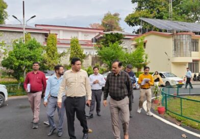 आवास सचिव डॉ आर राजेश कुमार के औचक निरीक्षण में तेज हुई कायाकल्प की प्रक्रिया