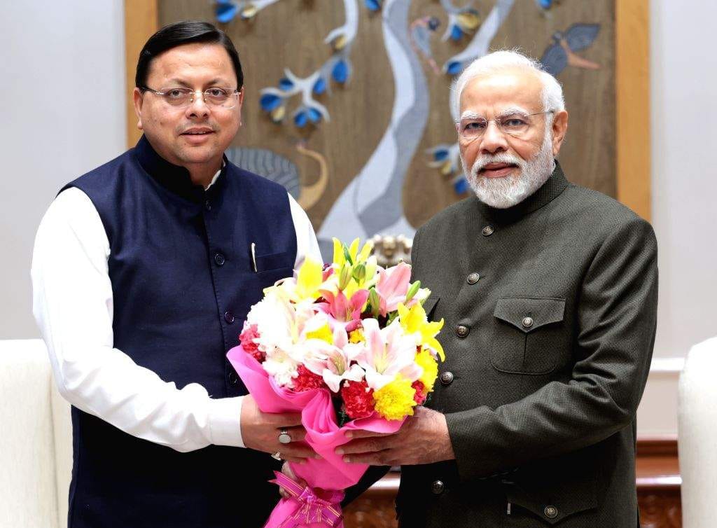 पीएम मोदी ने धामी सरकार के चार साल होने पर दी बधाई
