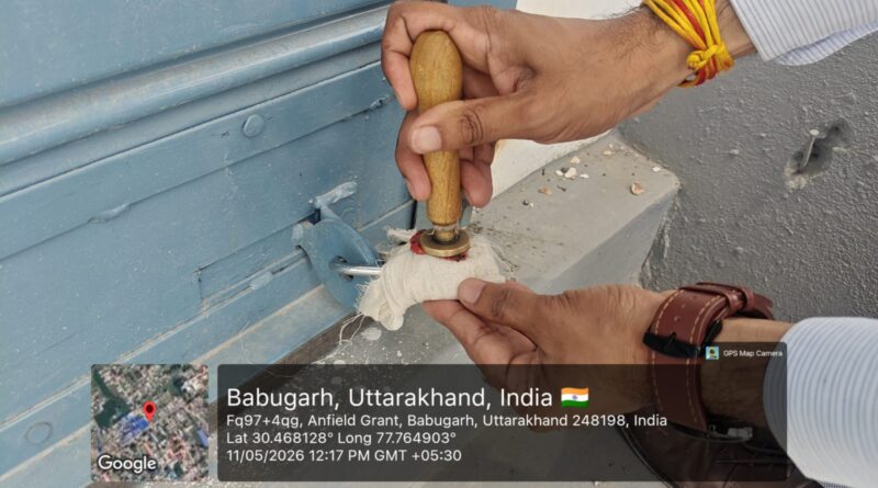 विकासनगर में अवैध व्यवसायिक निर्माण पर एमडीडीए की बड़ी कार्रवाई