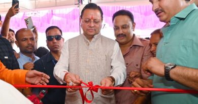 मुख्यमंत्री पुष्कर सिंह धामी ने हरिद्वार में नव निर्मित आनंद धर्मशाला ट्रस्ट का किया लोकार्पण