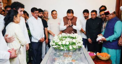 मुख्यमंत्री धामी ने दिवंगत निशानेबाज जसपाल राणा को दी श्रद्धांजलि