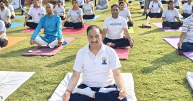 लेखक गाँव बना योग चेतना का केंद्र, हर माह चलेगा अंतर्राष्ट्रीय योग अभियान