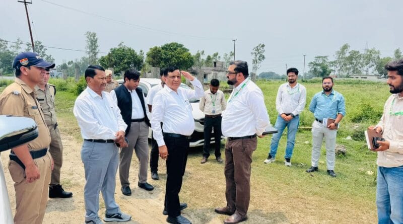 अवैध निर्माणकर्ताओं पर शिकंजा कसने मैदान में उतरे एमडीडीए उपाध्यक्ष बंशीधर तिवारी
