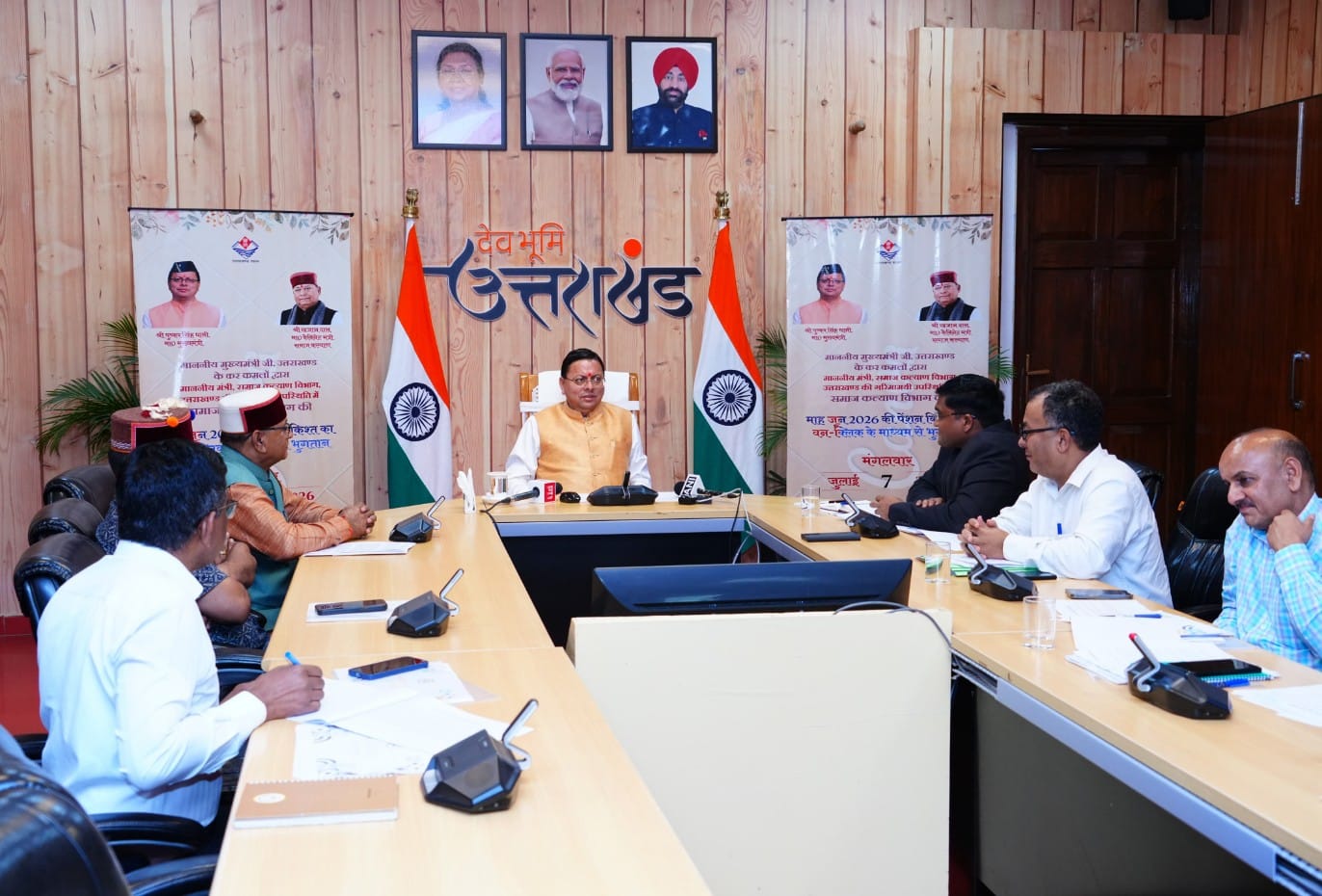 अक्टूबर तक तैयार होंगे डोईवाला, पाइनस और सोमेश्वर के बाबू जगजीवन राम छात्रावास, 9.80 लाख लाभार्थियों को ₹145.42 करोड़ पेंशन जारी