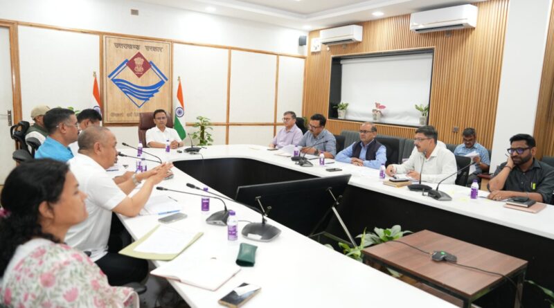 प्रमुख सचिव ने की चम्पावत विधान सभा क्षेत्र की सीएम घोषणाओं की समीक्षा