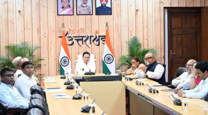 उत्तराखण्ड खेल विश्वविद्यालय के निर्माण में न हो देरी, गुणवत्ता से नहीं होगा समझौता: मुख्यमंत्री धामी