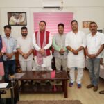 नवनिर्वाचित जिला सहकारी बैंक अध्यक्षों ने मुख्यमंत्री से की भेंट