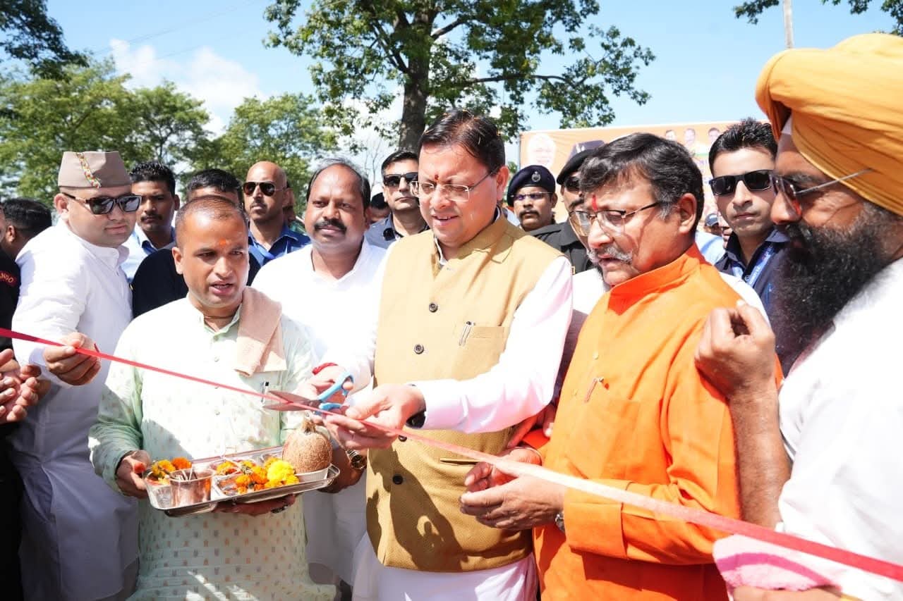 खटीमा में ₹7.23 करोड़ की लागत से बनी गौशाला का लोकार्पण, 15 विकास योजनाओं का शिलान्यास