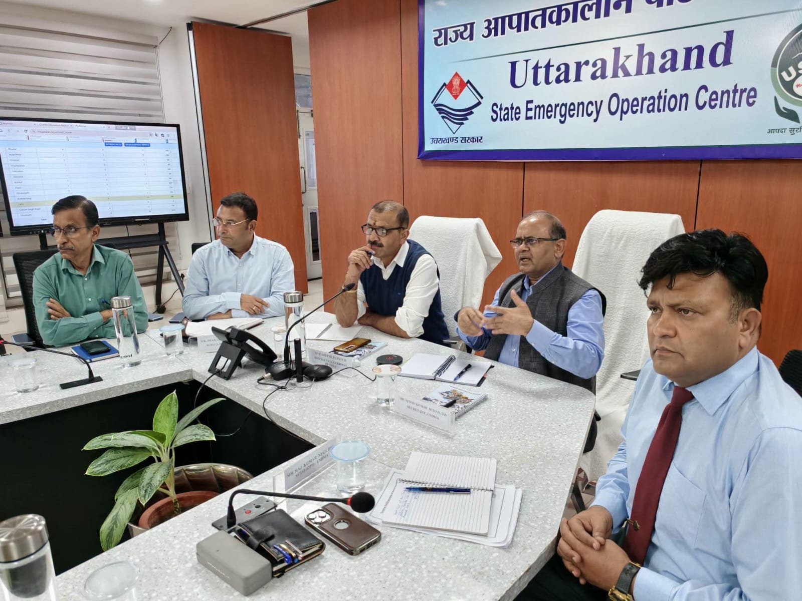 उत्तराखण्ड के आपदा प्रबंधन माॅडल के रूबरू हुए एचपीएसडीएमए के उपाध्यक्ष दीपक राठौर