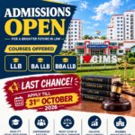 CIMS College of Law में लॉ कोर्सेज़ में प्रवेश का अंतिम अवसर, 31 अक्टूबर तक करें आवेदन