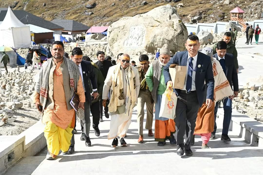राज्यपाल डॉ. ढाल सिंह बिसेन ने किए बाबा केदार के दर्शन, प्रदेश की सुख-समृद्धि की कामना